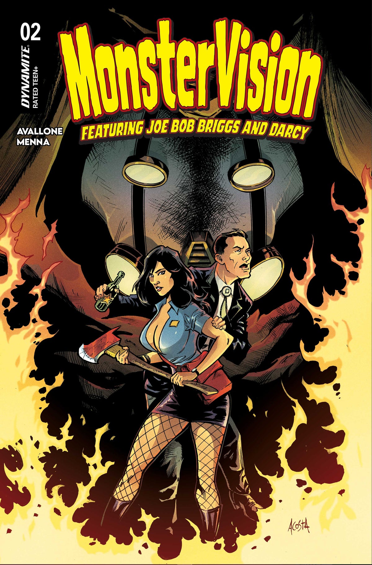 Monstervision Featuring Joe Bob Briggs and Darcy #2 Cover A – Dave Acosta