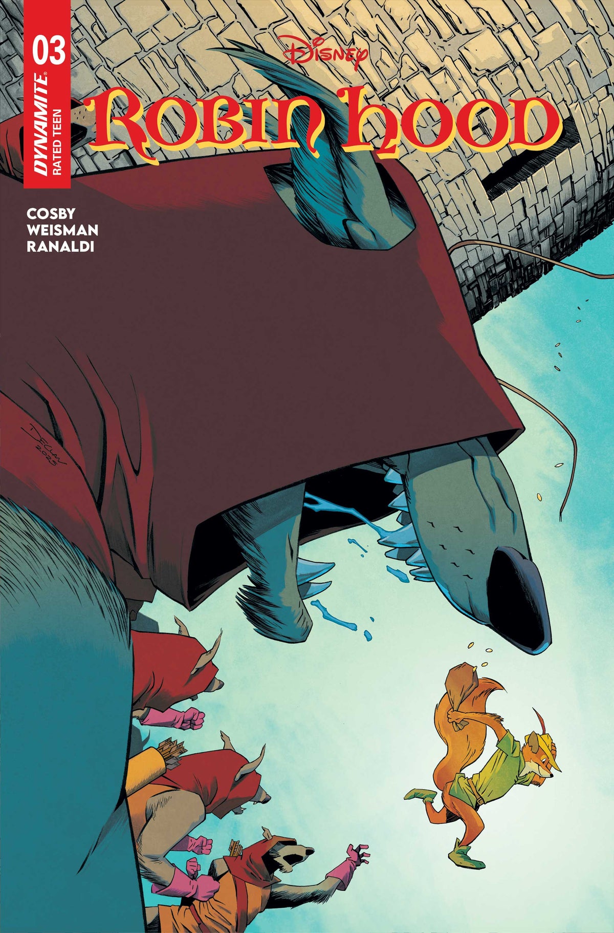 Robin Hood (2026) #3 Cover C – Declan Shalvey Variant