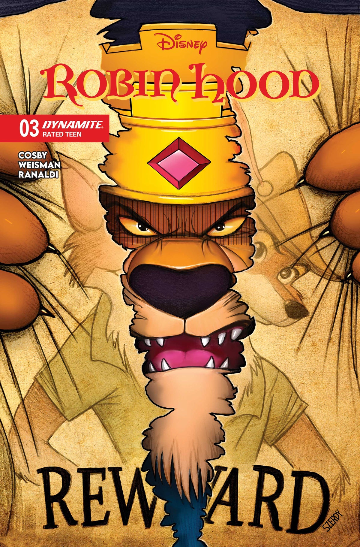 Robin Hood (2026) #3 Cover E – Nathan Szerdy Variant