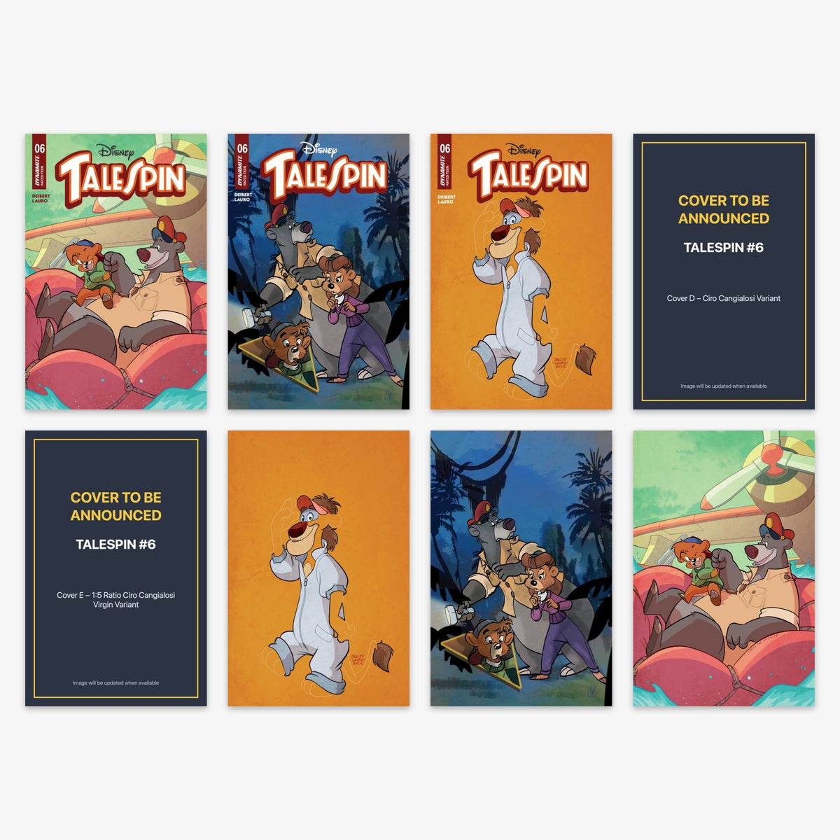 Talespin #6 Bundle – Covers A–H (incl. Ratio Incentives)