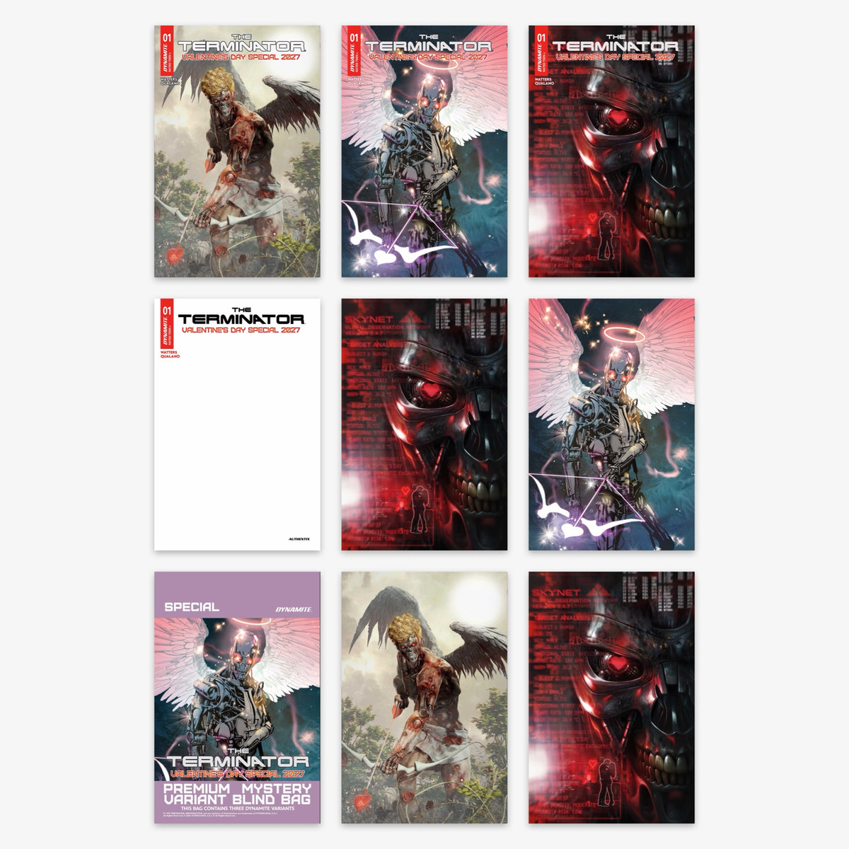 Terminator Valentines Day Special 2027 #1 (ONE SHOT) Bundle – Covers A–I (incl. Ratio Incentives)