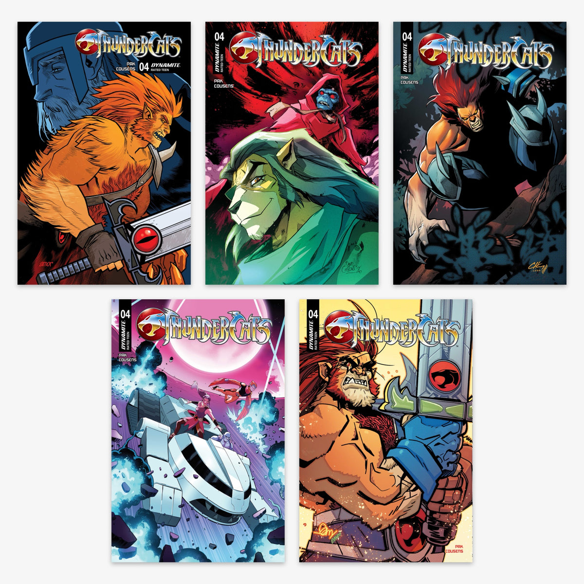 Thundercats (2026) #4 Bundle – Covers A–E (No Incentive)