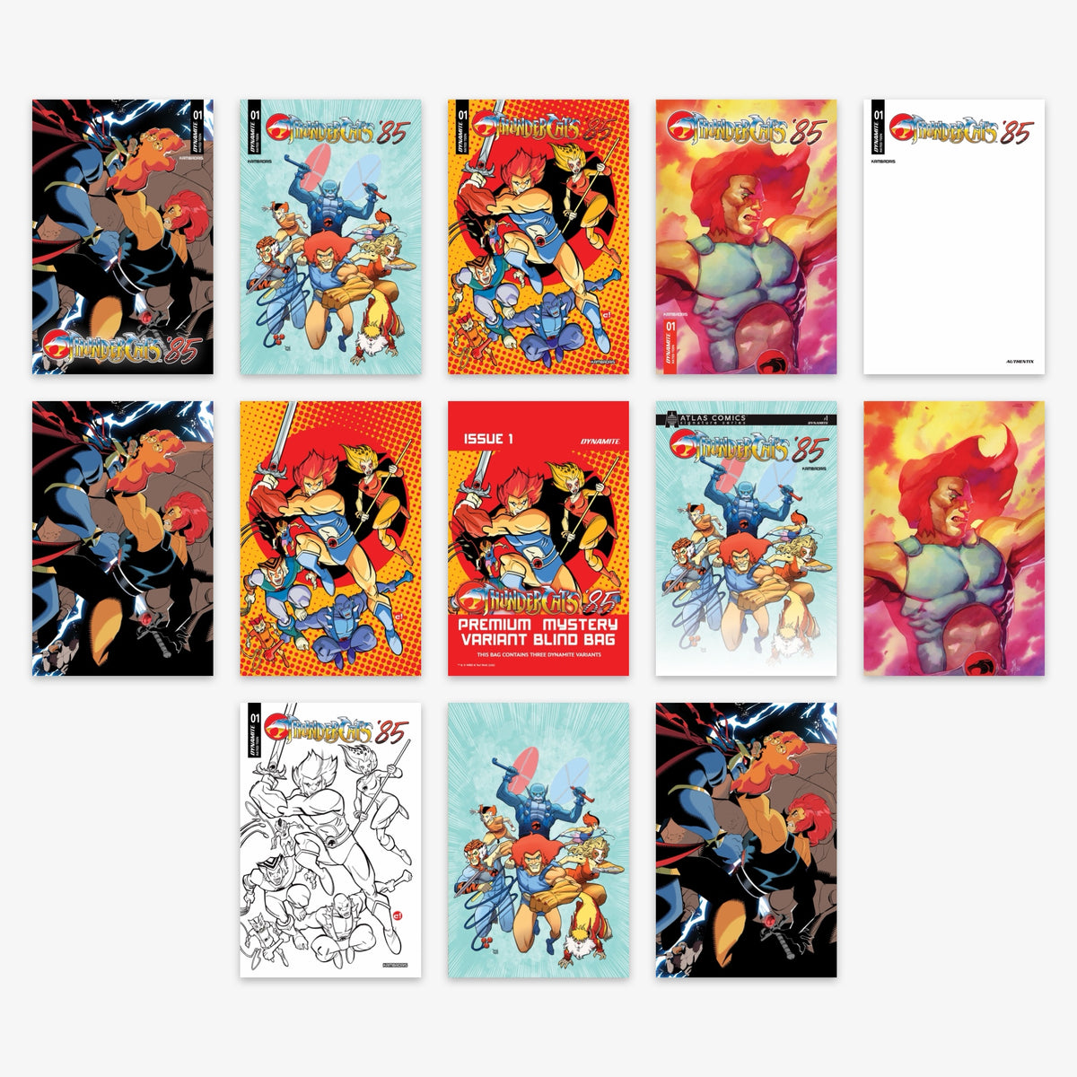 Thundercats 85 #1 Bundle – Covers A–M (incl. Ratio Incentives)