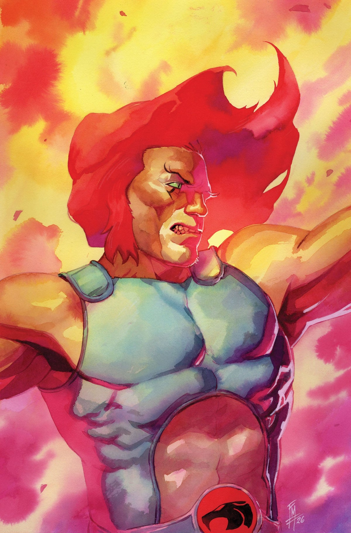 Thundercats 85 #1 Cover J – 1:10 Ratio Federico Mele Virgin Variant