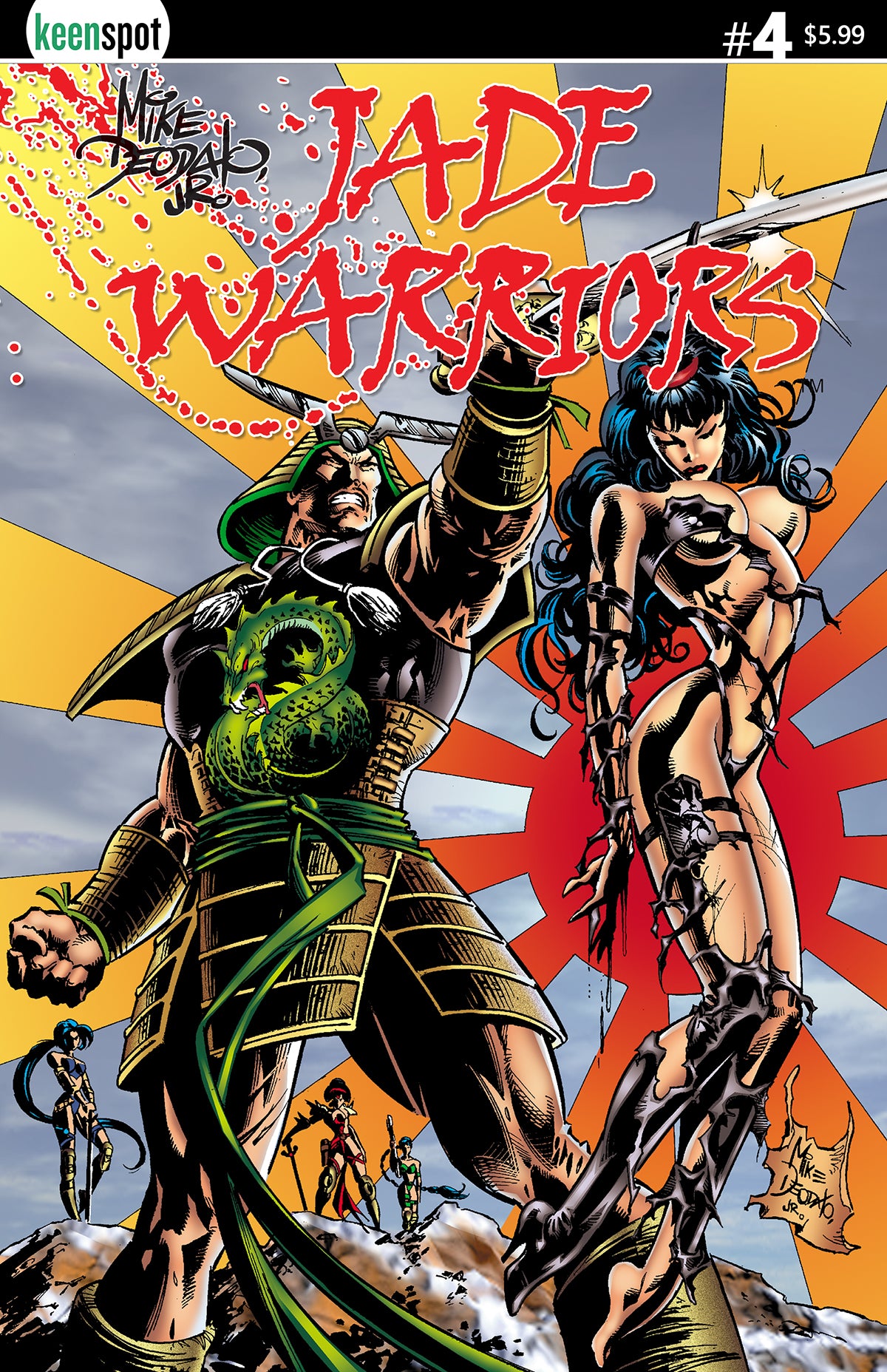 Jade Warriors #4 Cover A – Mike Deodato Doomsday