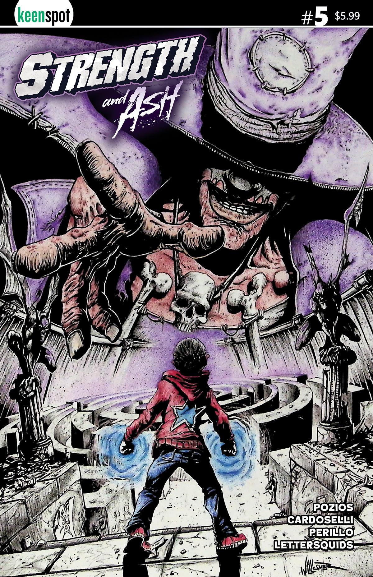 Strength & Ash #5 Cover B – Toby Willsmer Francesca Perillo Variant