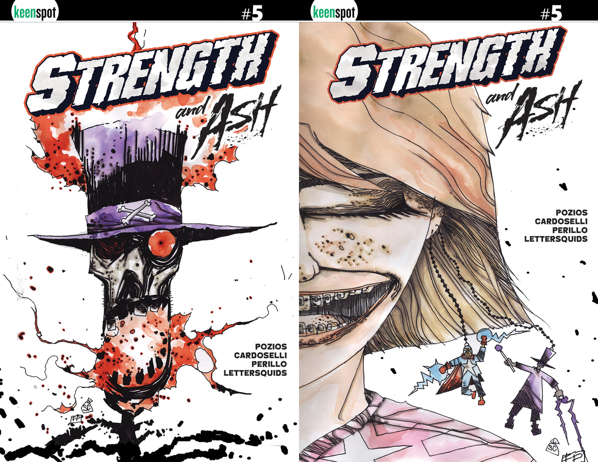 Strength & Ash #5 Cover D – Stefano Cardoselli Francesca Perillo