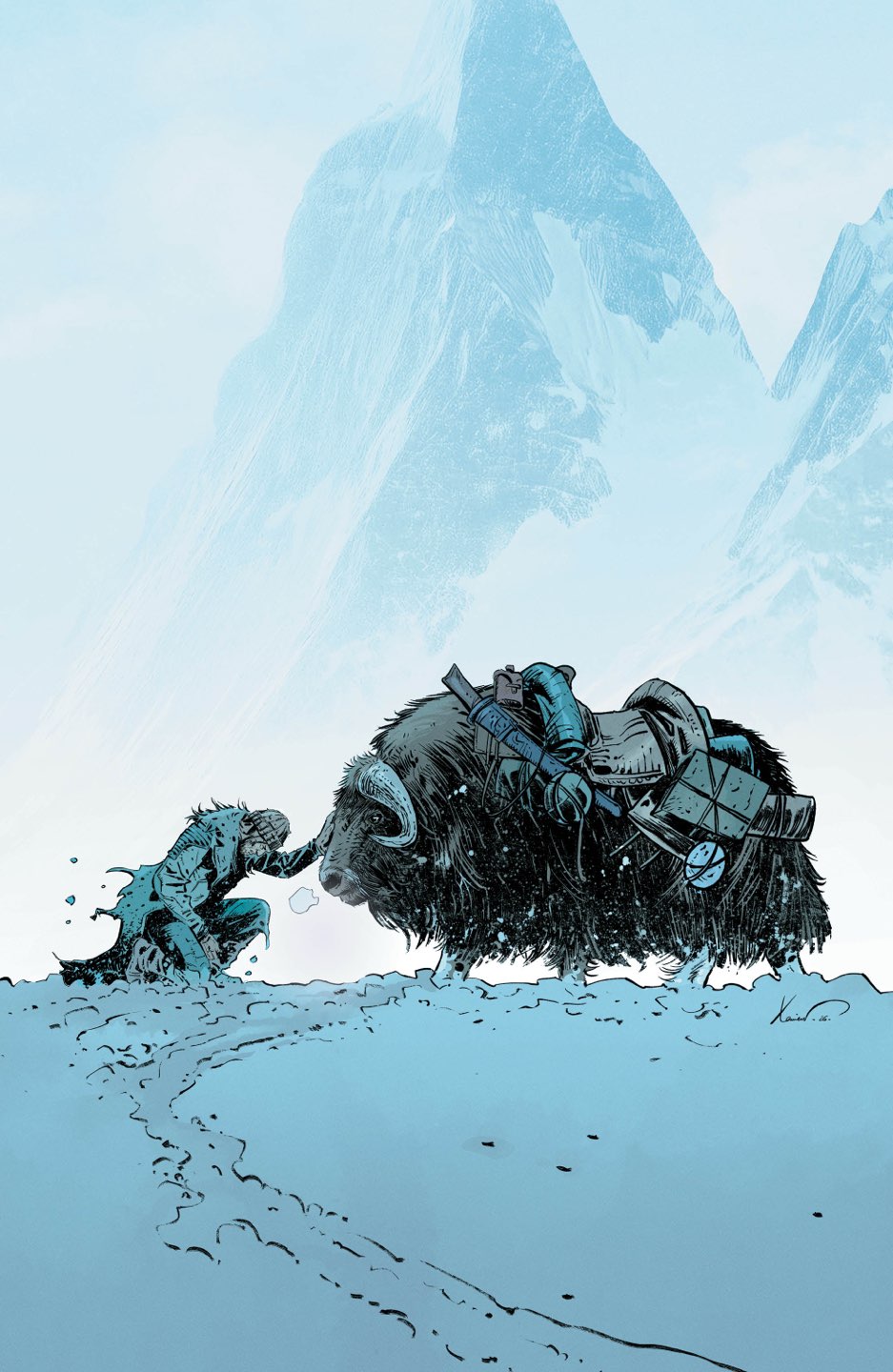 Territory #1 (of 5) Cover E – Philippe Xavier Virgin Variant