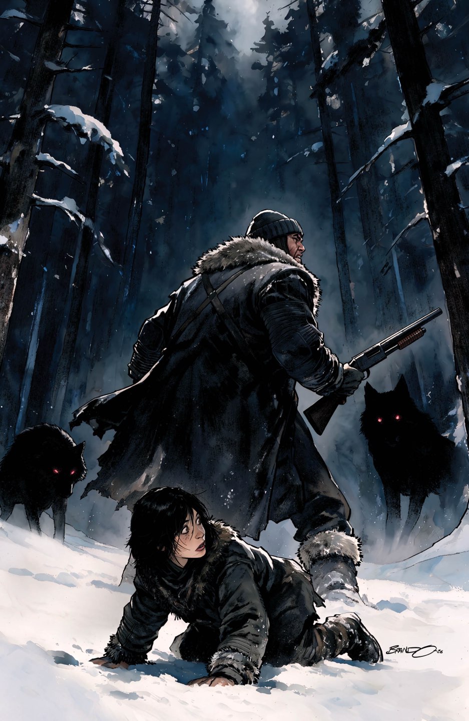 Territory #1 (of 5) Cover F – Brandon Peterson Virgin Variant