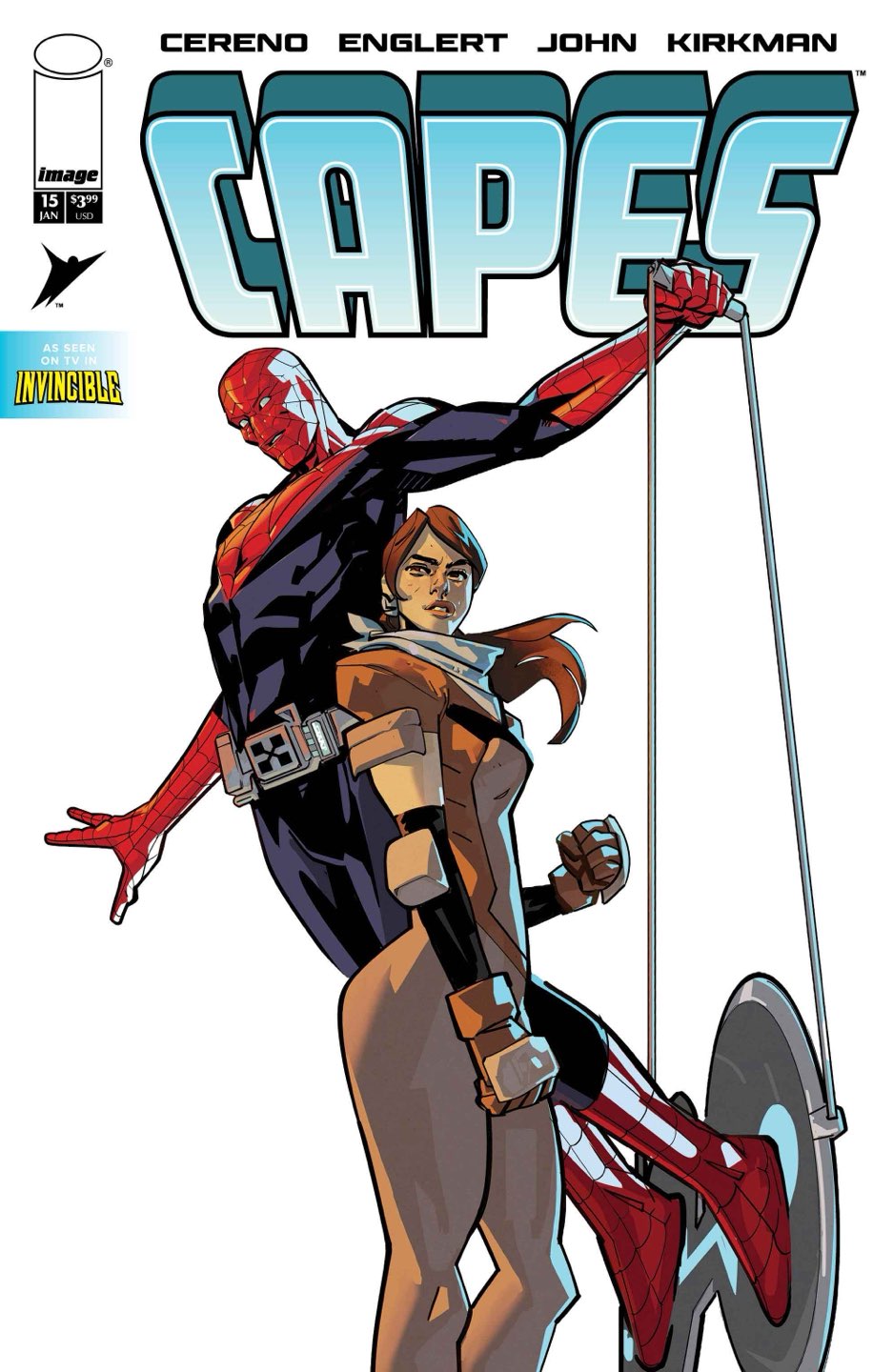 Invincible Universe Capes #15 Cover B – Conor Hughes Variant