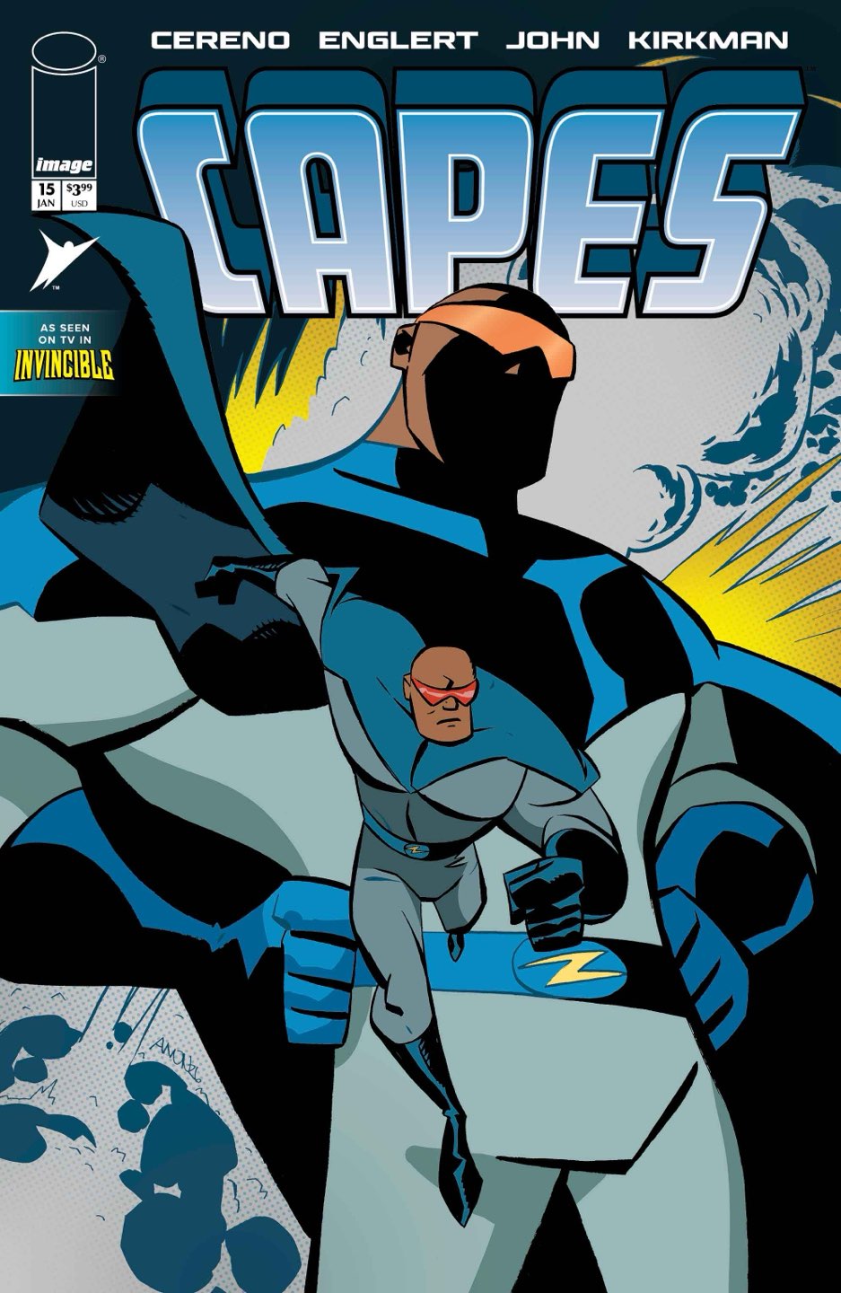 Invincible Universe Capes #15 Cover D – Michael Avon Oeming & Taki Soma Variant