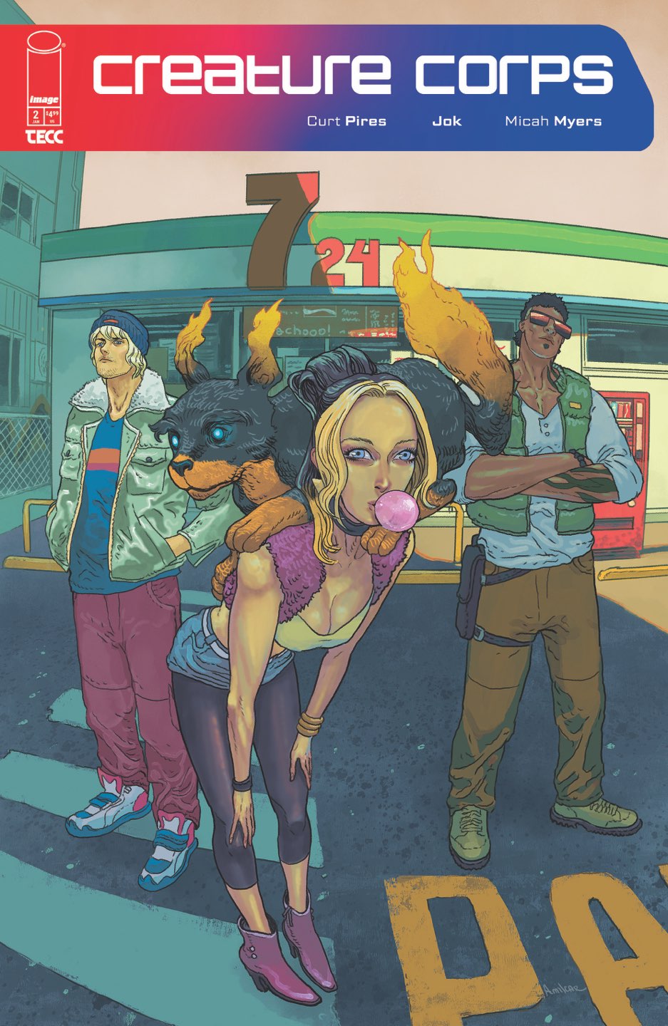 Creature Corps #2 Cover C – Amilcar Pinna Variant