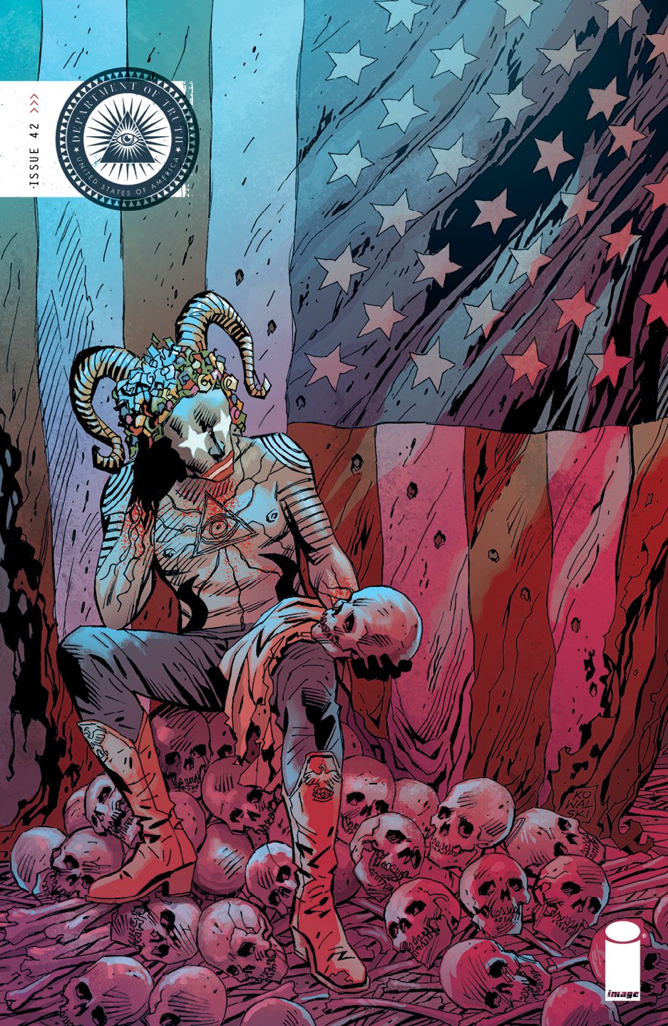 Department of Truth #42 Cover B – Piotr Kowalski Variant