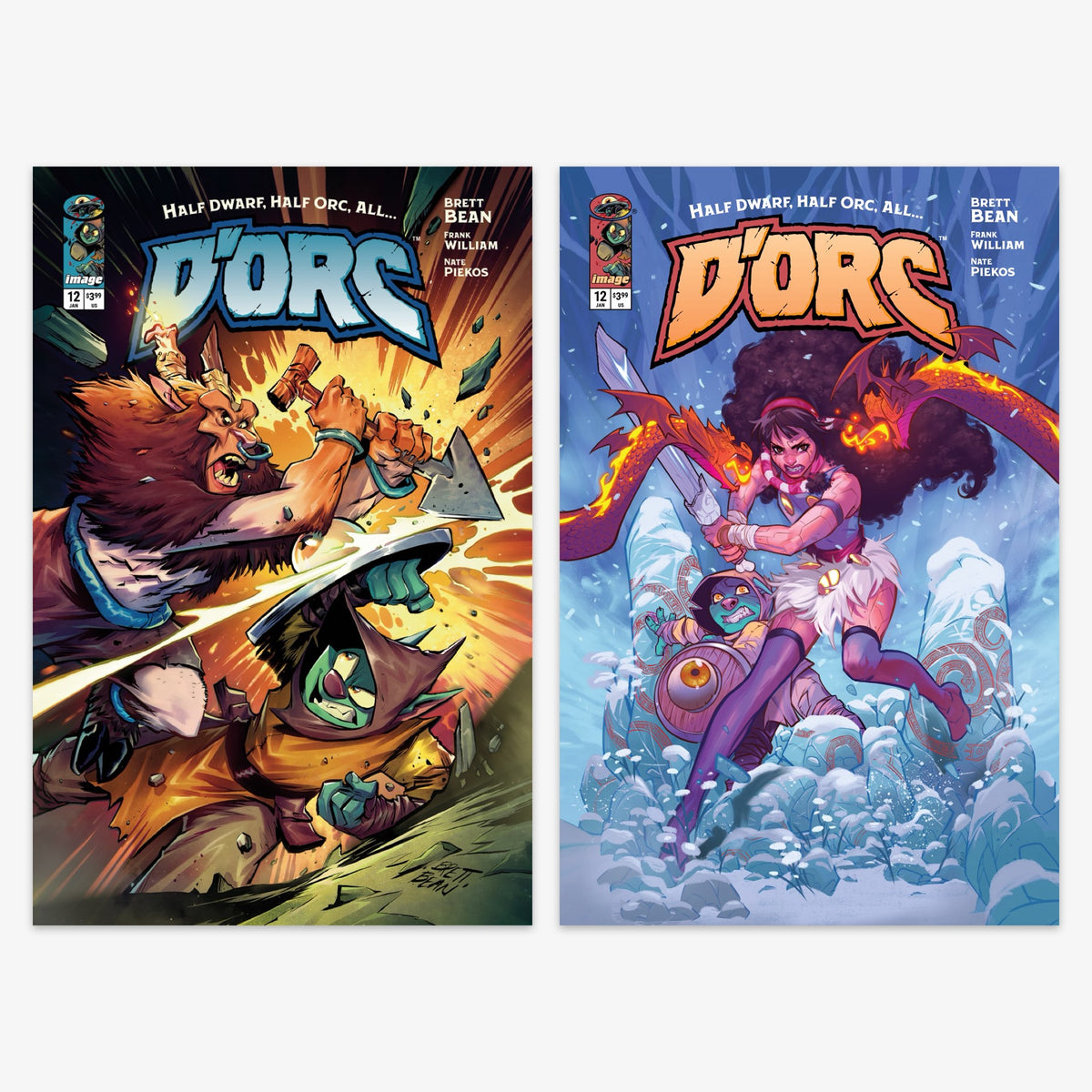 Dorc #12 Bundle – Covers A & B