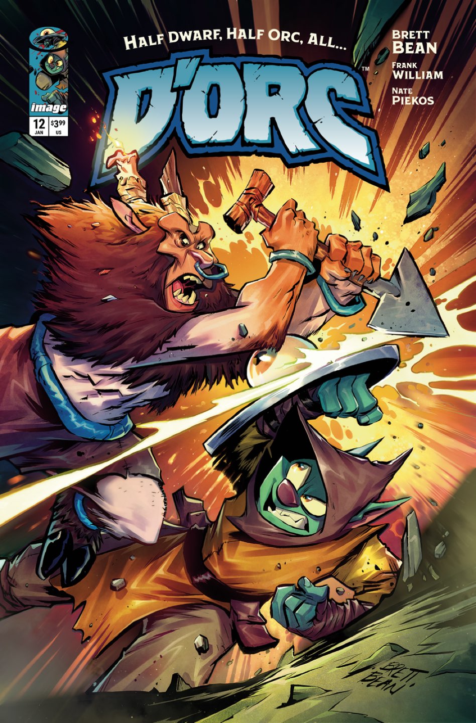 Dorc #12 Cover A – Brett Bean