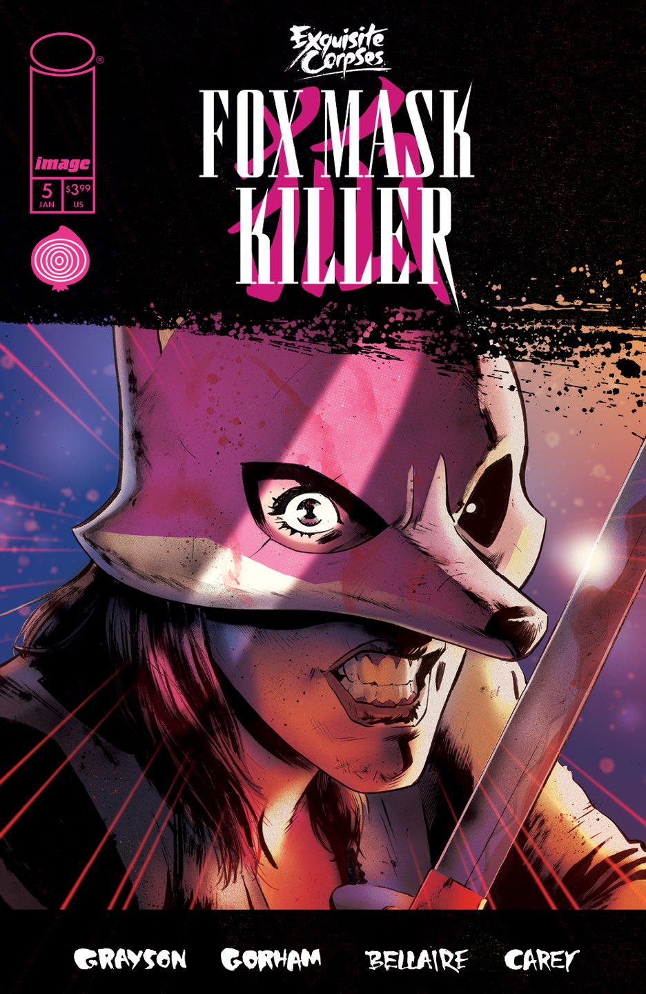 Exquisite Corpses Fox Mask Killer #5 (of 5) Cover A – Adam Gorham