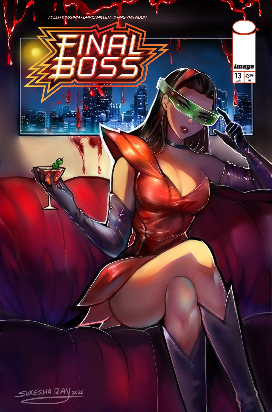 Final Boss #13 Cover C – Sukesha Ray Variant