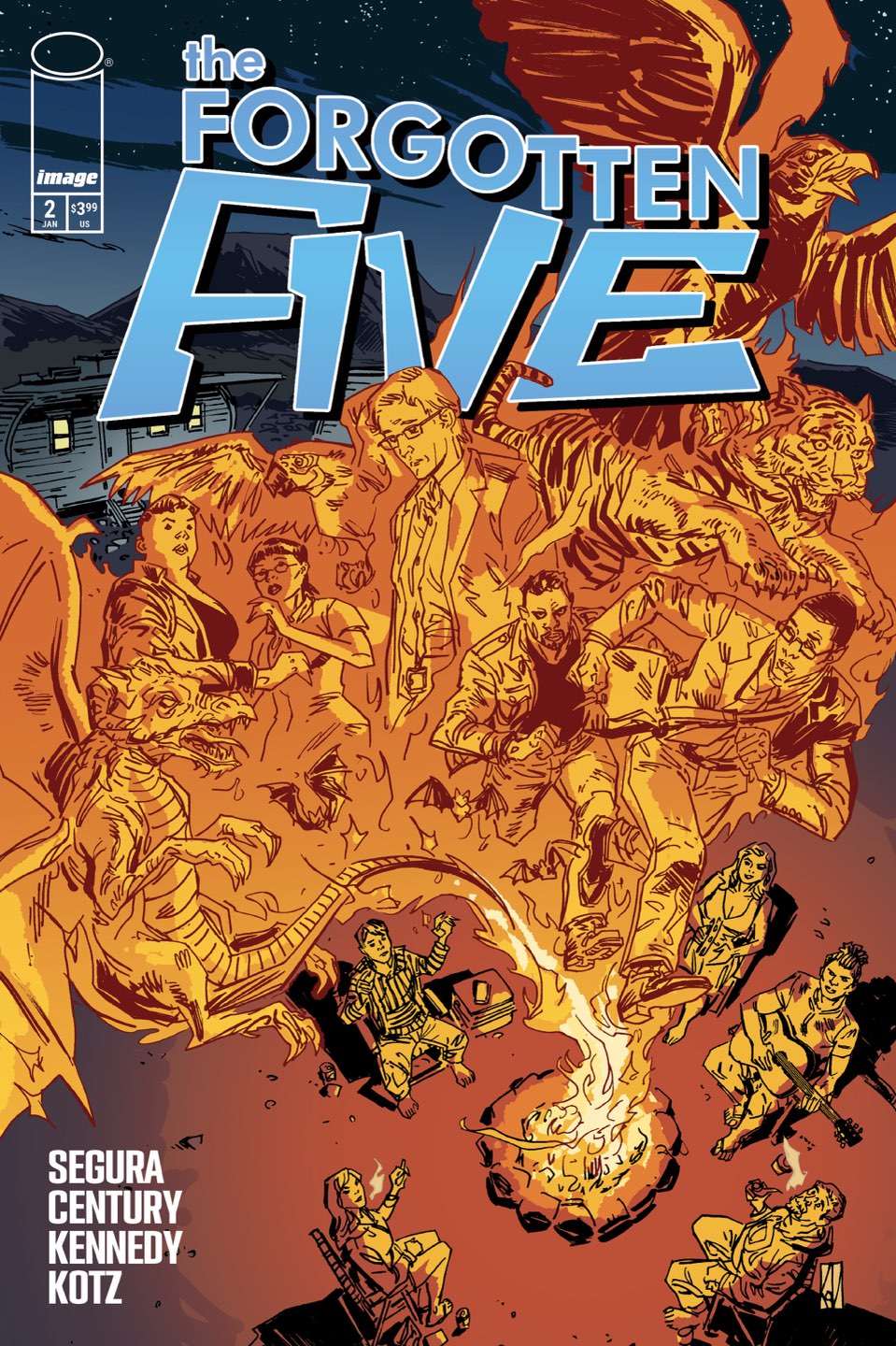 Forgotten Five #2 Cover A – Dean Kotz