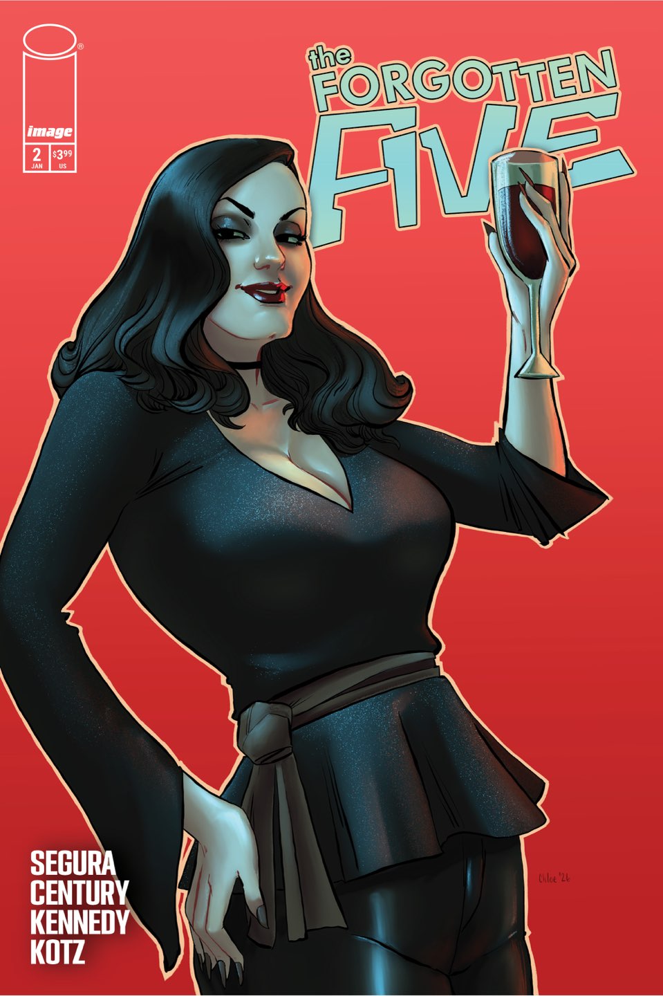 Forgotten Five #2 Cover B – Chloe Brailsford Variant