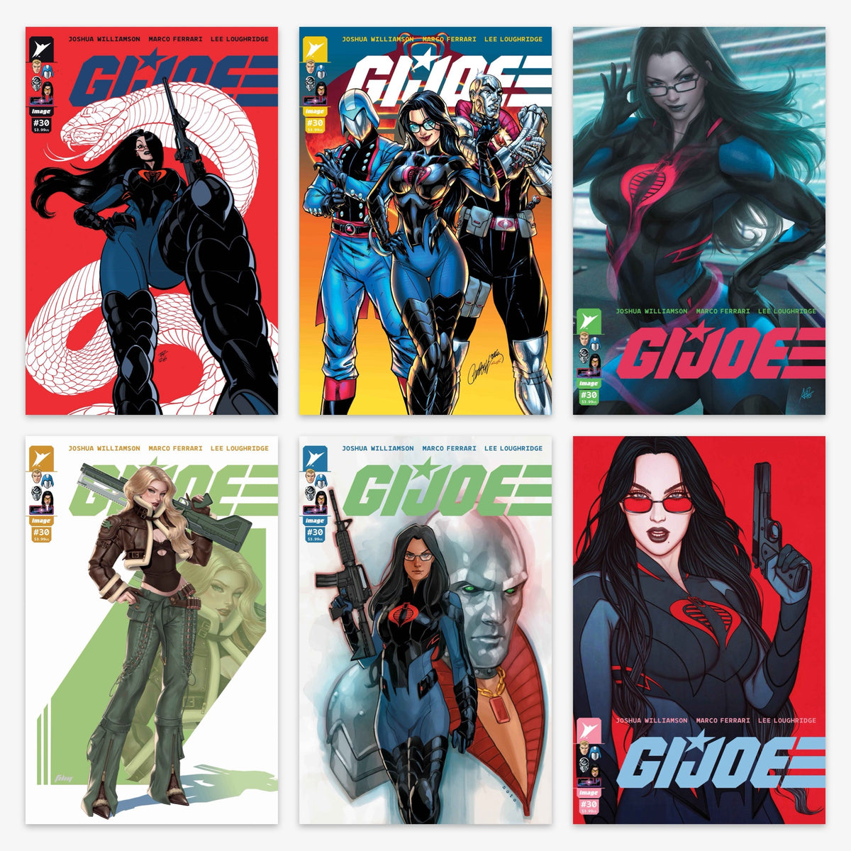 GI Joe #30 Bundle – Covers A–F (incl. Ratio Incentives)