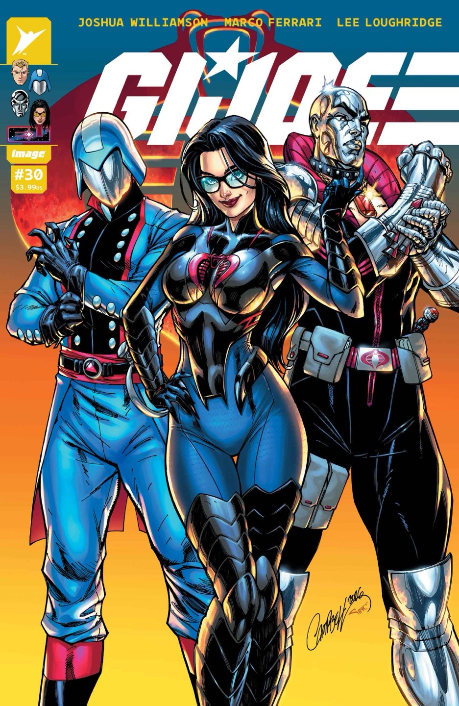 GI Joe #30 Cover B – J Scott Campbell & Alex Sinclair Variant