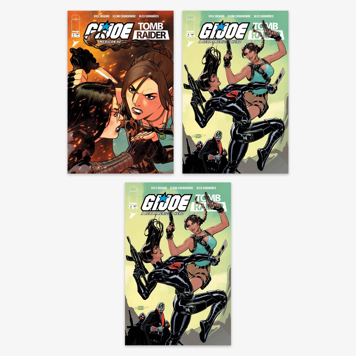 GI Joe a Real American Hero Tomb Raider #4 (of 5) Bundle – Covers A–C (No Incentive)