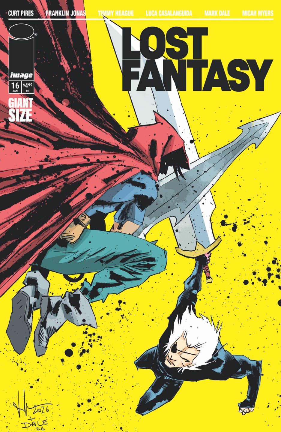 Lost Fantasy #16 Cover A – Luca Casalanguida