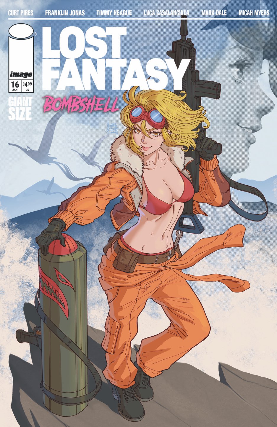 Lost Fantasy #16 Cover C – Alfredo Cardona Bombshell Variant
