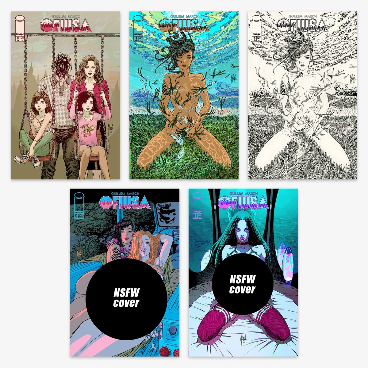 Ofiusa #5 (of 6) Bundle – Covers A–E (incl. Ratio Incentives)
