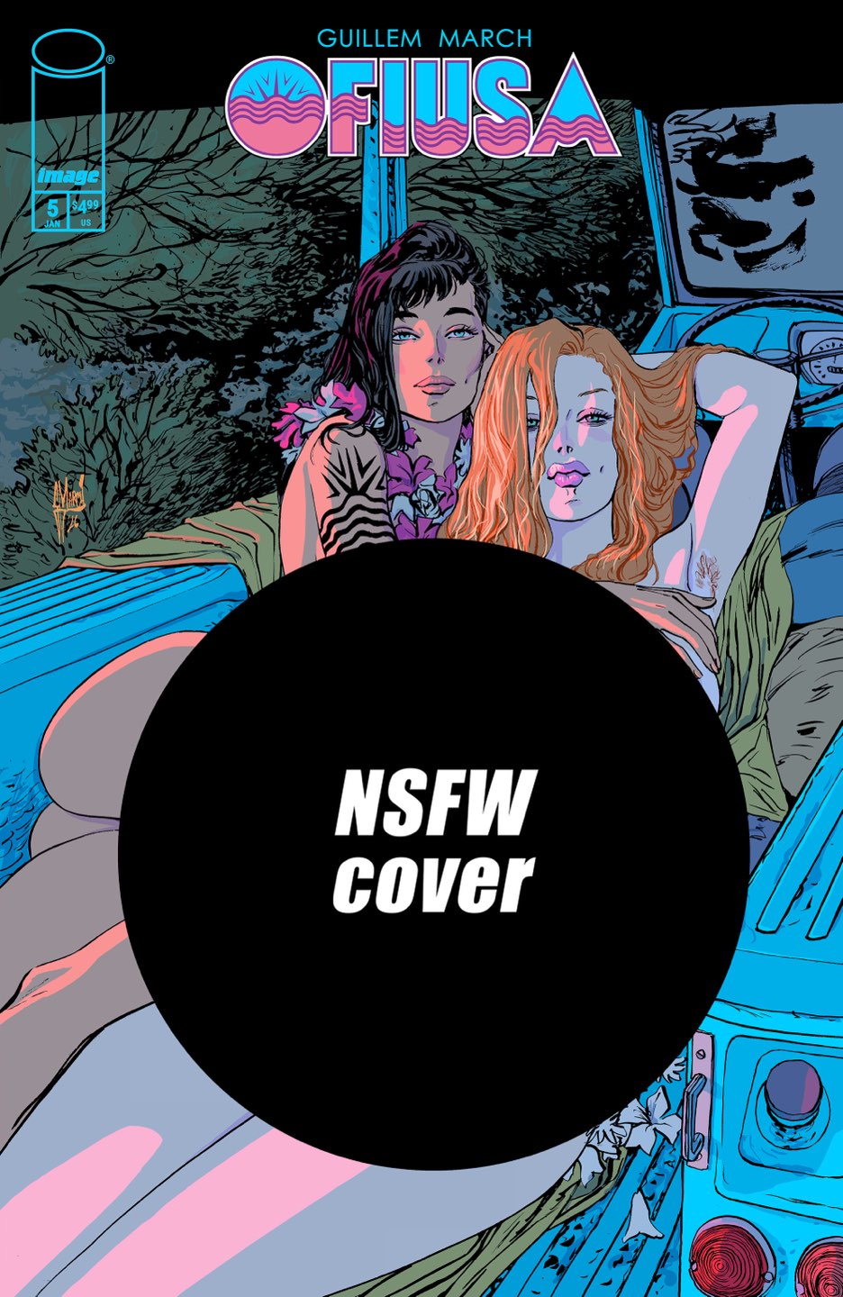 Ofiusa #5 (of 6) Cover D – Guillem March NSFW Polybagged Variant