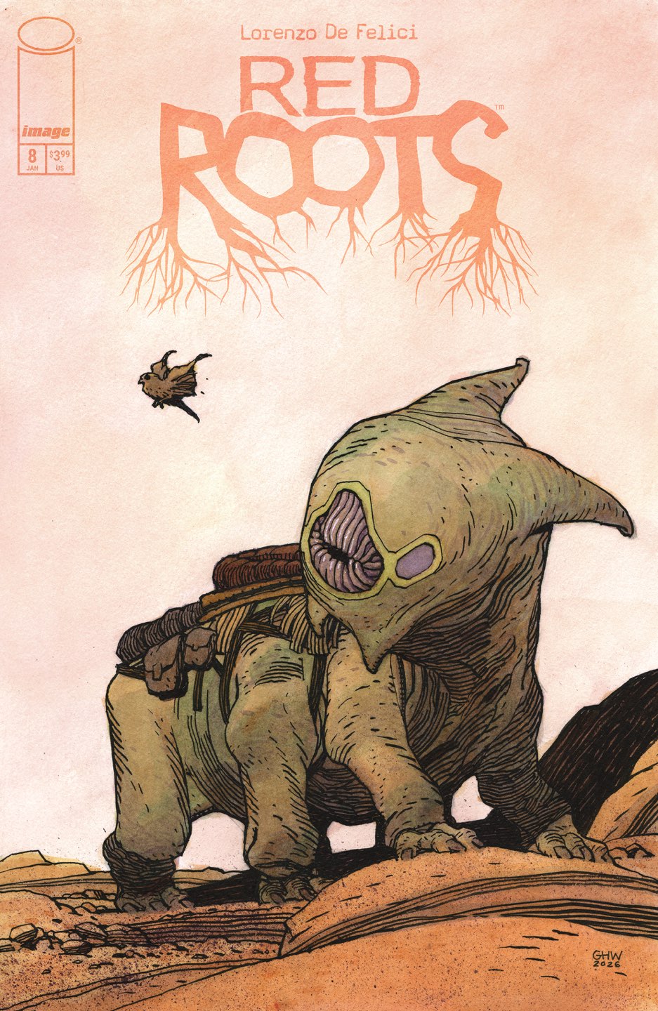 Red Roots #8 Cover B – Gabriel Walta Variant