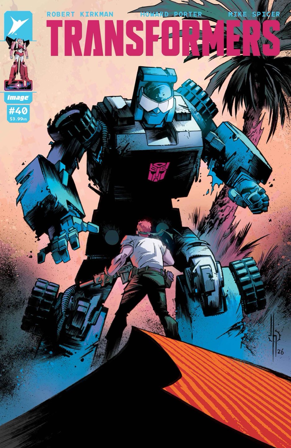 Transformers #40 Cover A – Jason Howard