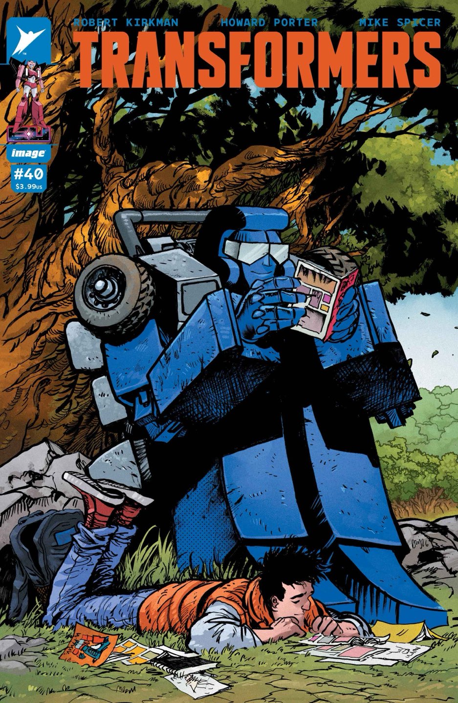 Transformers #40 Cover B – Daniel Warren Johnson & Mike Spicer