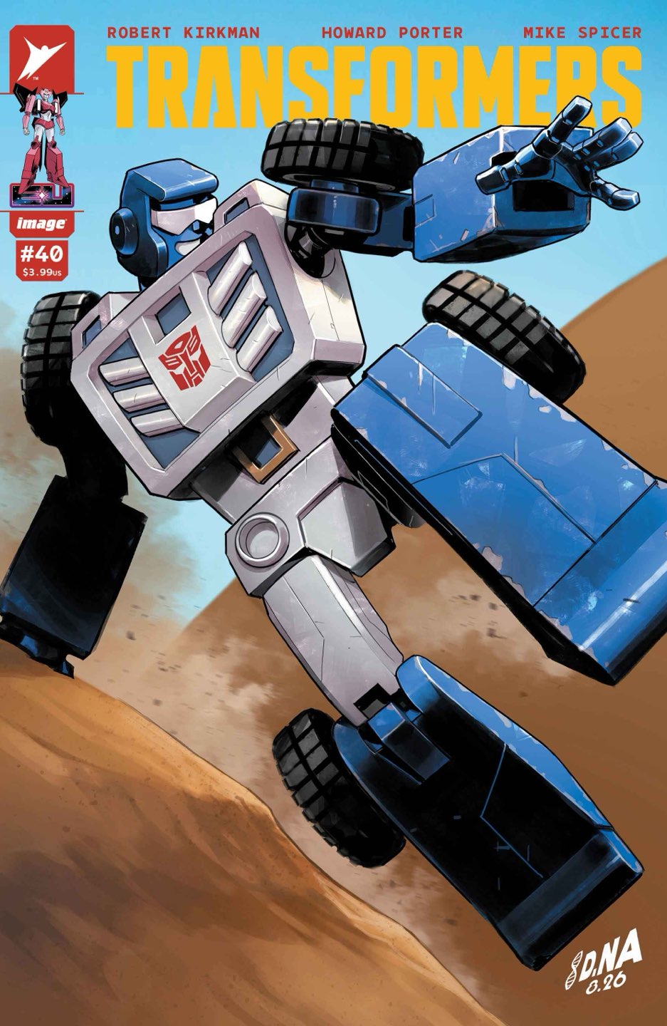 Transformers #40 Cover C – David Nakayama Variant