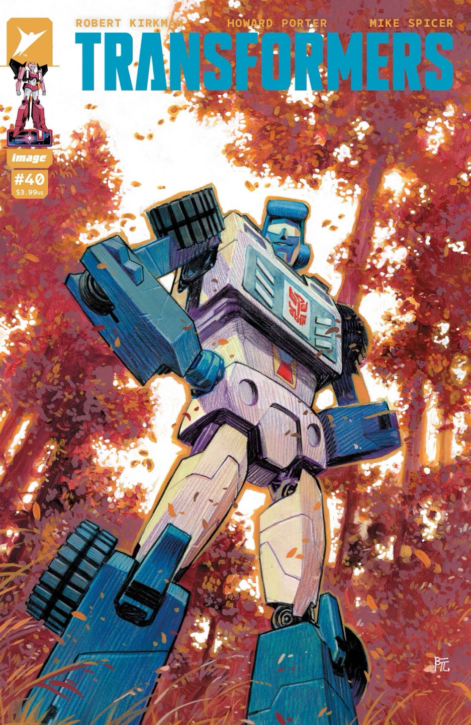 Transformers #40 Cover D – 1:25 Ratio Dike Ruan Variant