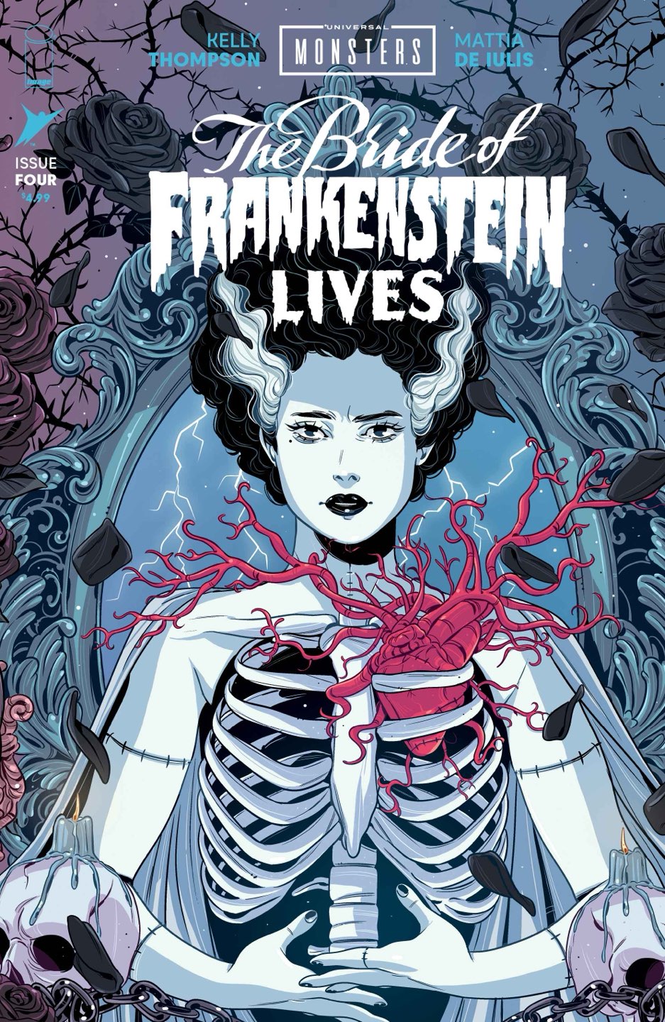 Universal Monsters the Bride of Frankenstein Lives #4 (of 4) Cover C – Luana Vecchio Connecting Cover Variant