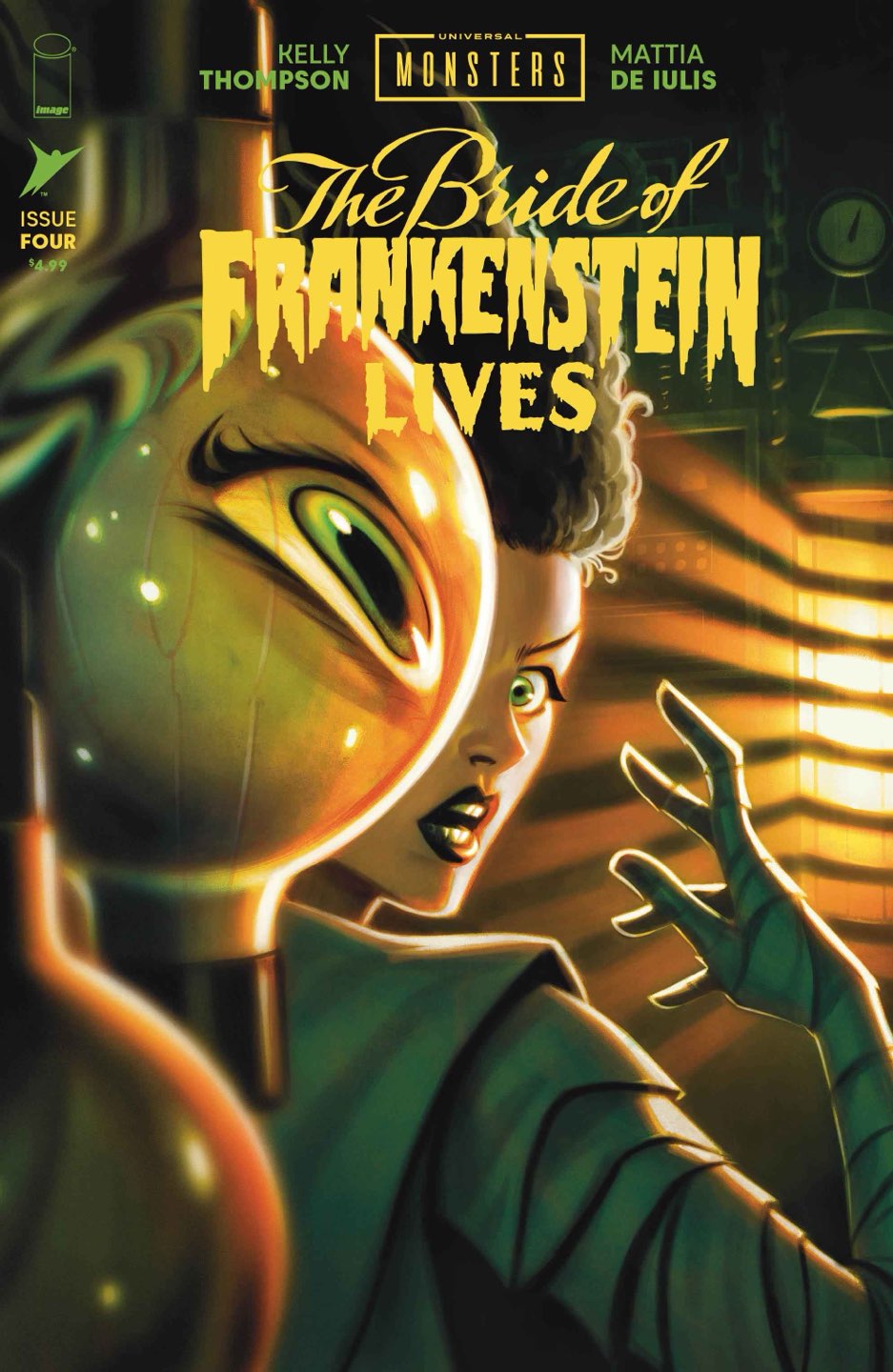 Universal Monsters the Bride of Frankenstein Lives #4 (of 4) Cover E – 1:50 Ratio Stephanie Pepper Variant