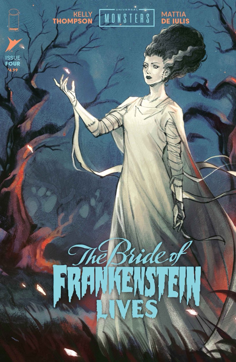 Universal Monsters the Bride of Frankenstein Lives #4 (of 4) Cover F – 1:75 Ratio Jessica Fong Variant