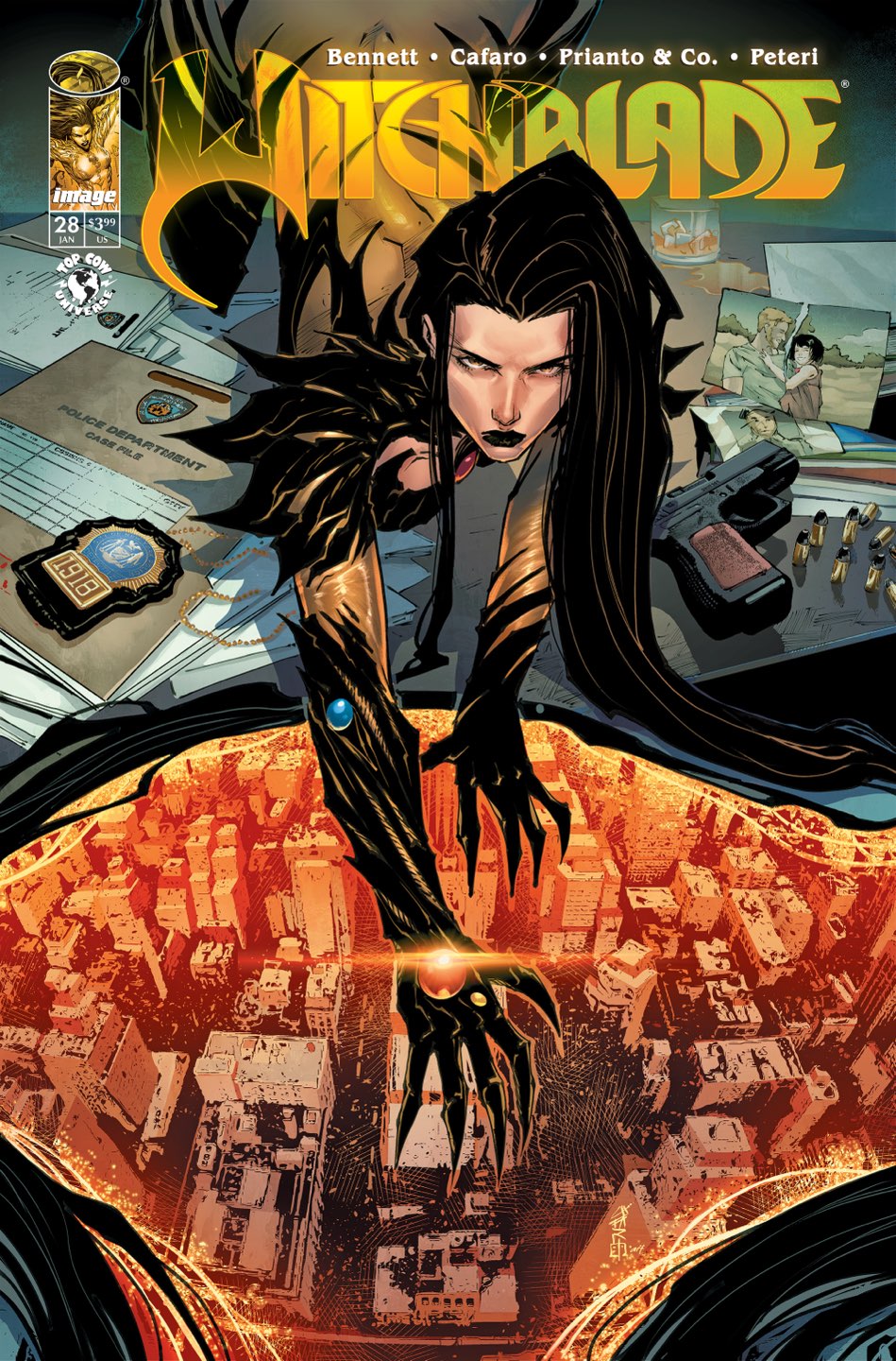 Witchblade #28 Cover A – Giuseppe Cafaro & Arif Prianto