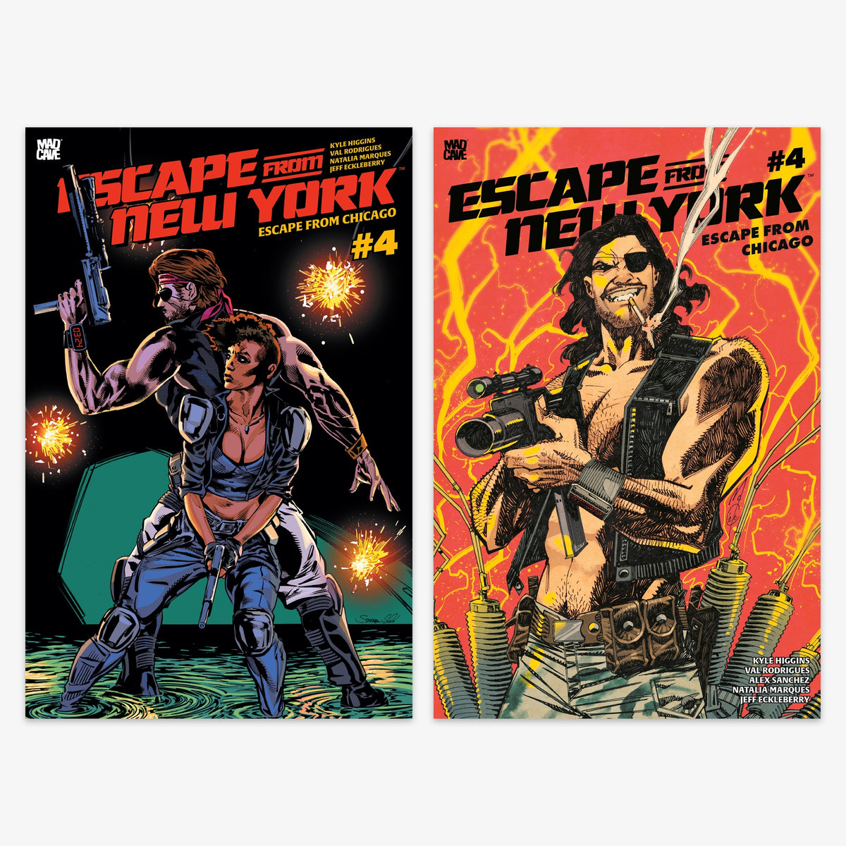 Escape From New York Escape From Chicago #4 Bundle – Covers A & B