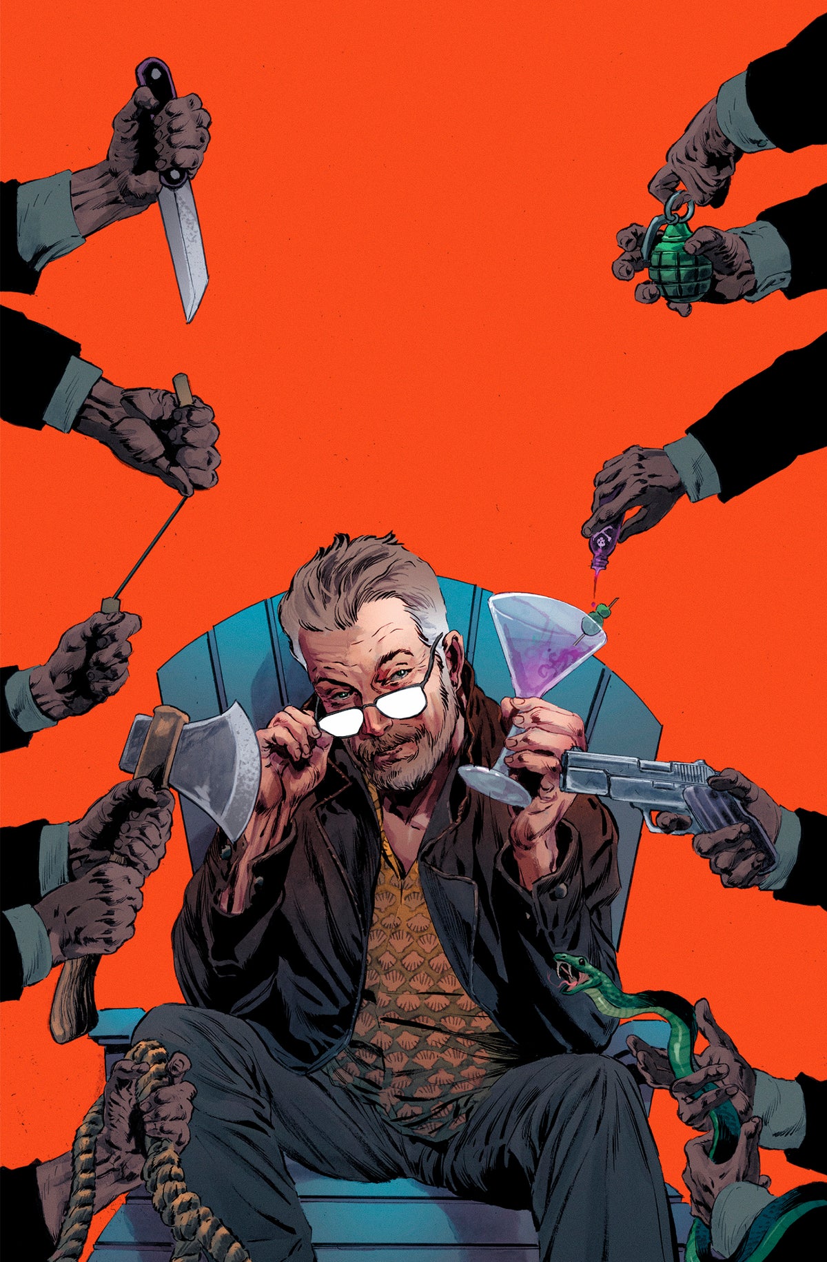 Secret Agent X9 #1 Cover E – Mike Perkins Virgin Variant