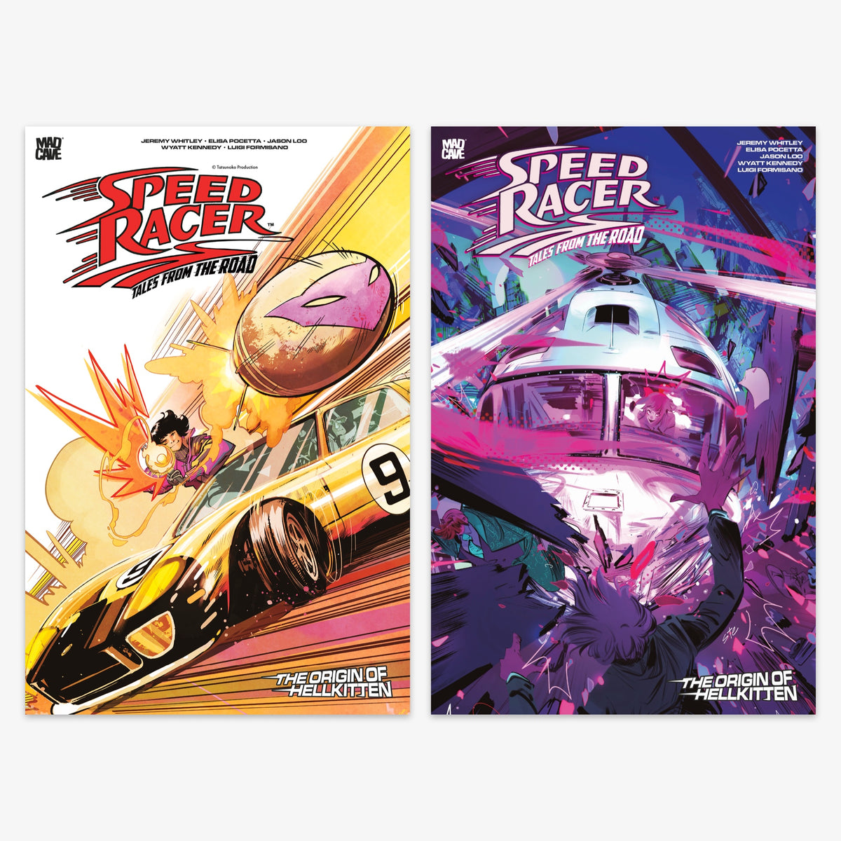 Speed Racer Tales From the Road the Origin of Hellkitten (One Shot) Bundle – Covers A & B