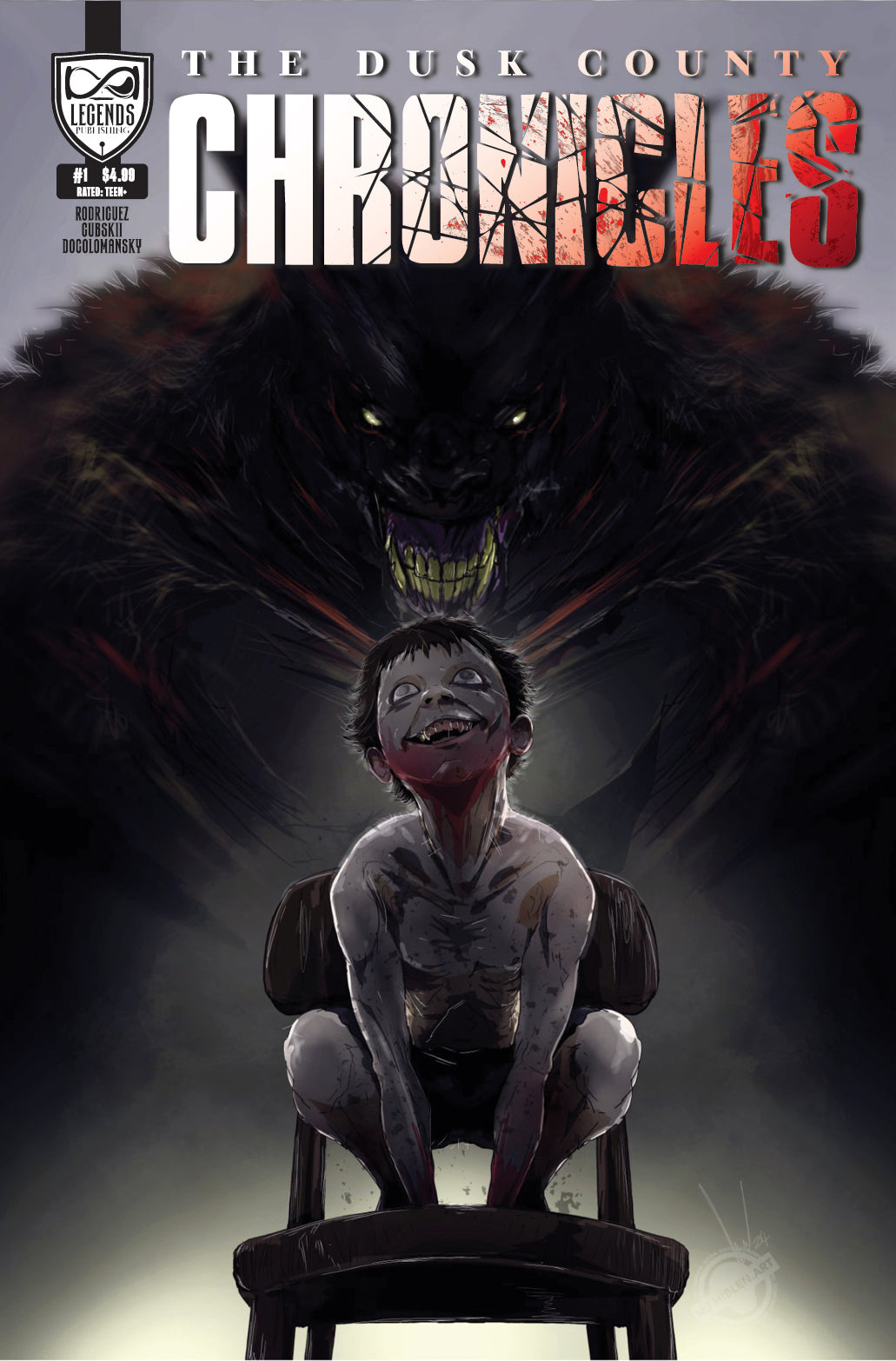 Dusk County Chronicles #1 (of 2) Cover B – Mj Hiblen Variant
