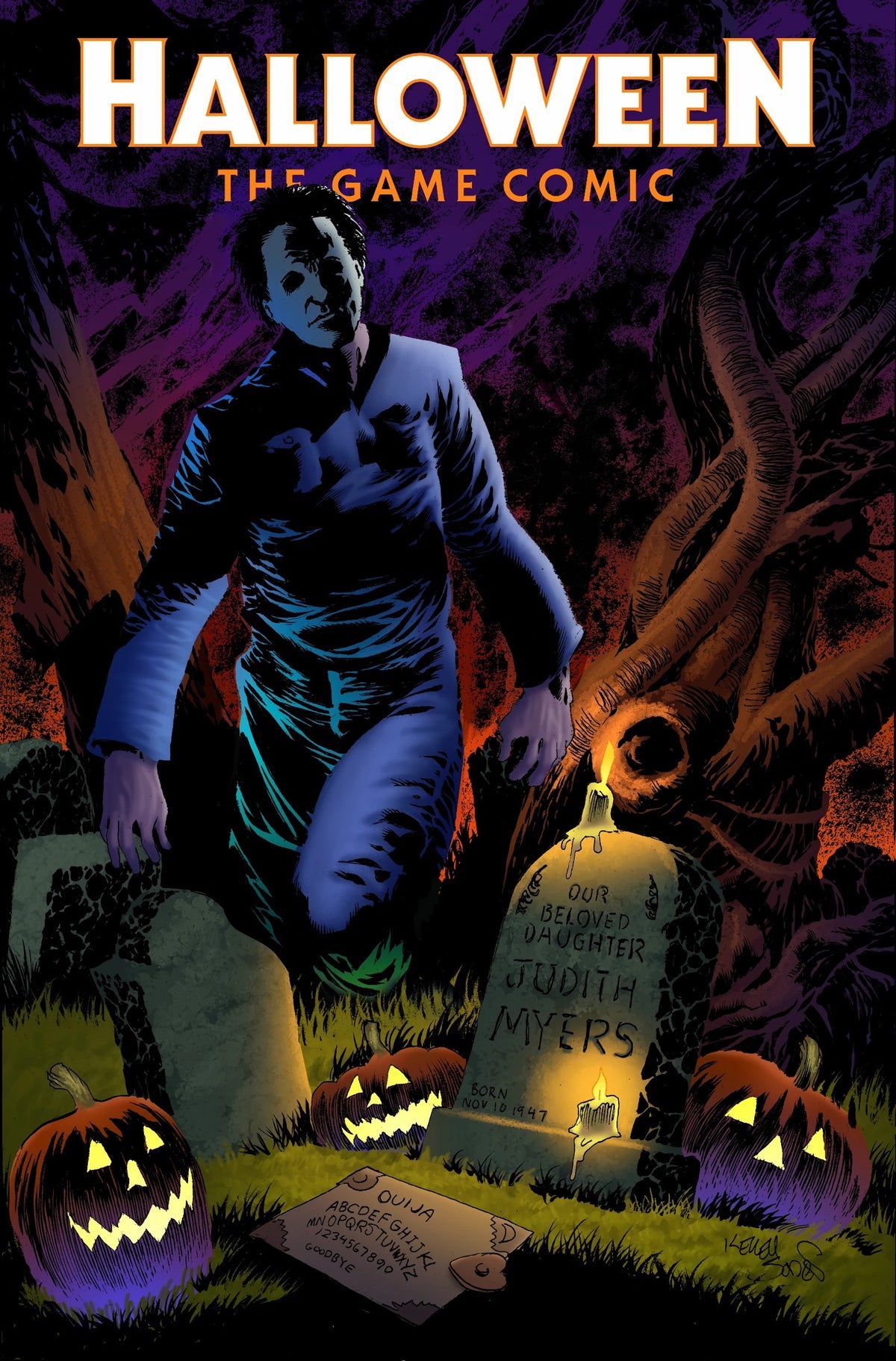 Halloween the Game Comic #3 (of 5) Cover B – 1:10 Ratio Kelley Jones Michelle Madsen