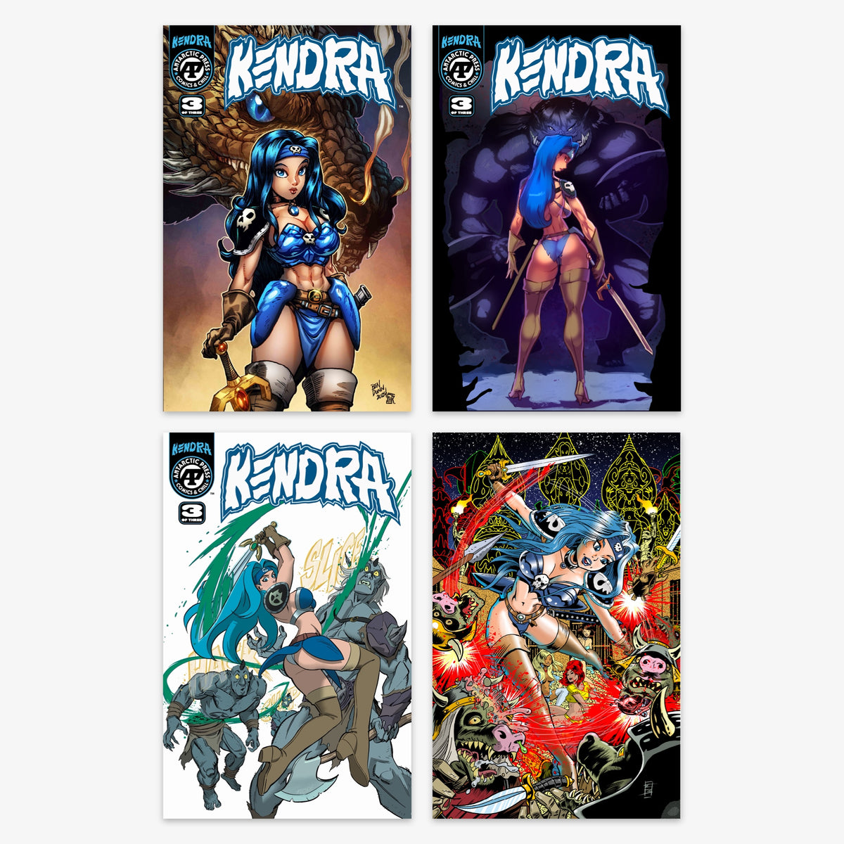 Kendra #3 Bundle – Covers A–D