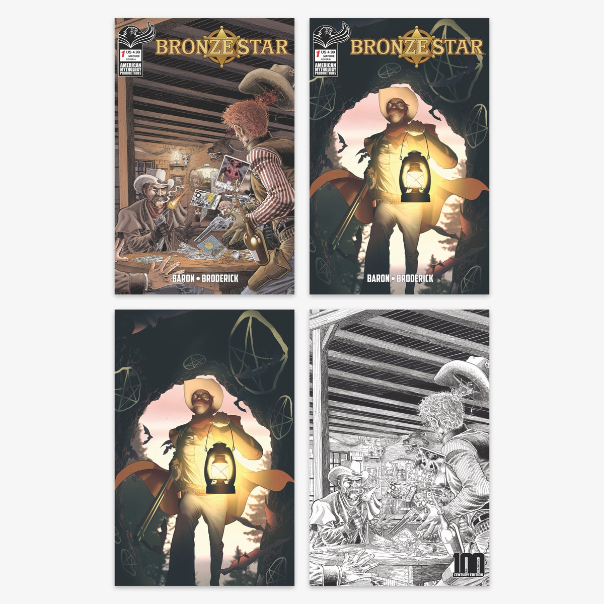Bronze Star #1 Bundle – Covers A–D