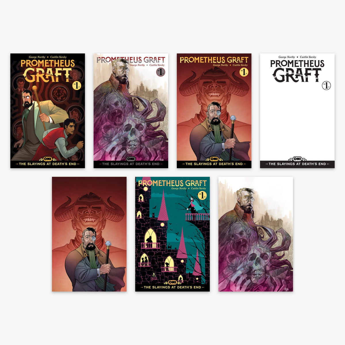 Prometheus Graft: the Slayings at Death's End #1 Bundle – Covers A–G (incl. Ratio Incentives)