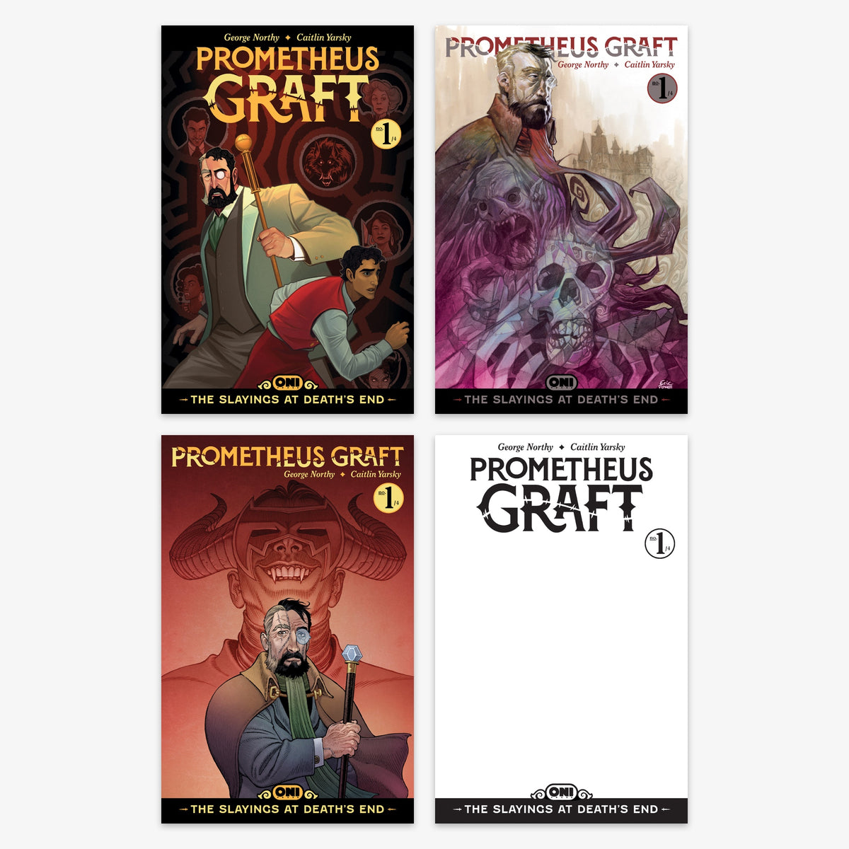 Prometheus Graft: the Slayings at Death's End #1 Bundle – Covers A–D (No Incentive)