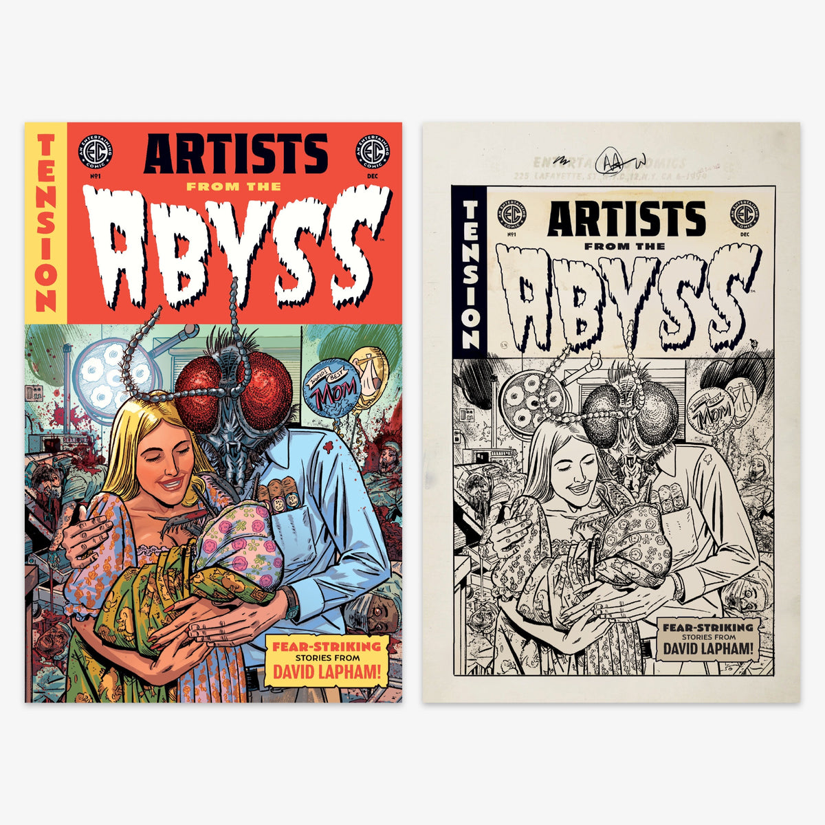 EC Artists From the Abyss David Lapham #1 Bundle – Covers A & B (incl. Ratio Incentives)