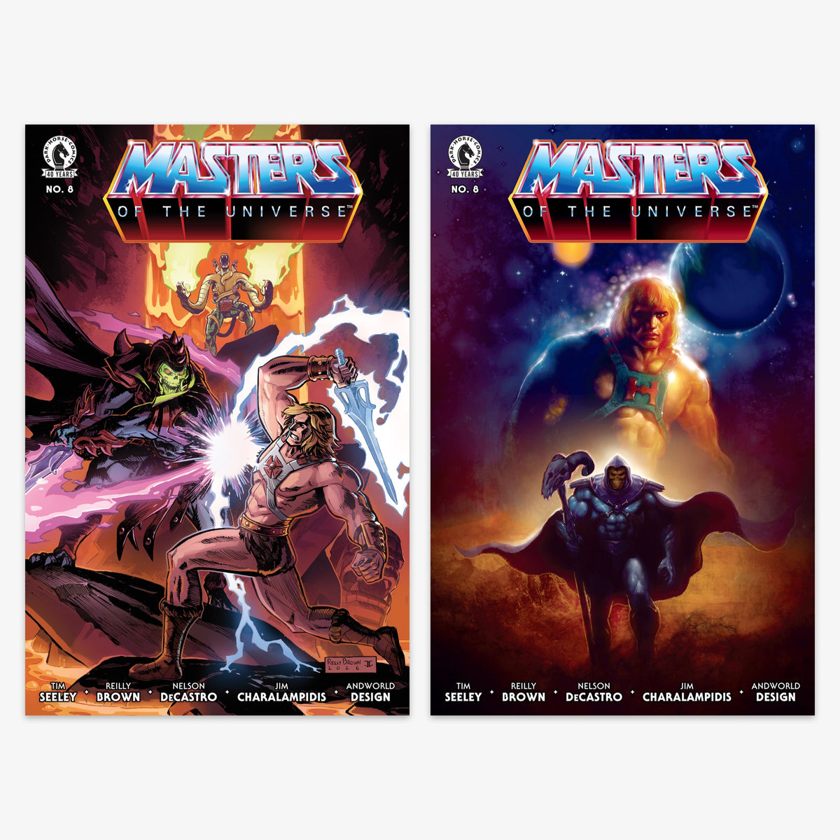 He-Man and the Masters of the Universe #8 Bundle – Covers A & B